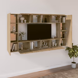 VidaXL 3114288 Support TV et centre de divertissement