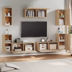 VidaXL 3114304 Support TV et centre de divertissement