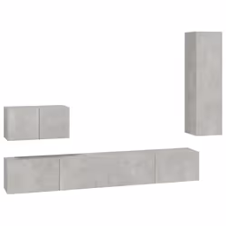 VidaXL 3114329, Gris, Bois, Bois, 1100 mm, 1 pièce(s)