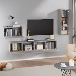 VidaXL 3114337 Support TV et centre de divertissement