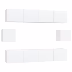 VidaXL 3114358, Blanc, Bois, Bois, 800 mm, 1 pièce(s)
