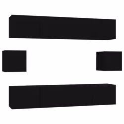 VidaXL 3114359, Noir, Bois, Bois, 800 mm, 300 mm, 300 mm