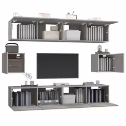 VidaXL 3114361 Support TV et centre de divertissement - Vue supplémentaire 4