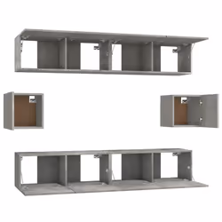 VidaXL 3114361 Support TV et centre de divertissement - Vue supplémentaire 5