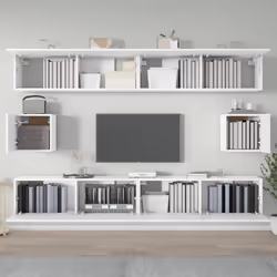 VidaXL 3114366 Support TV et centre de divertissement