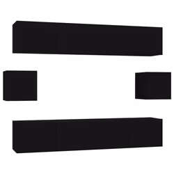 VidaXL 3114367, Noir, Bois, Bois, 1000 mm, 300 mm, 300 mm