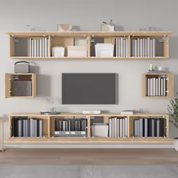 VidaXL 3114368 Support TV et centre de divertissement
