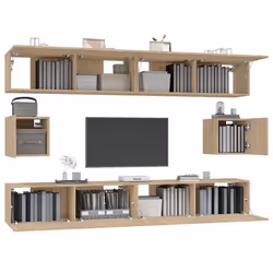 VidaXL 3114368 Support TV et centre de divertissement - Vue supplémentaire 4