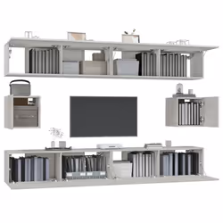VidaXL 3114369 Support TV et centre de divertissement - Vue supplémentaire 4
