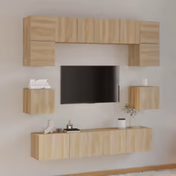 VidaXL 3114408 Support TV et centre de divertissement