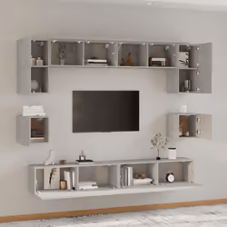 VidaXL 3114417 Support TV et centre de divertissement