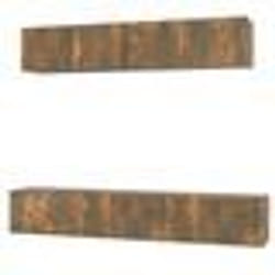 vidaXL Ensemble de meubles TV 5 pcs Chêne fumé Bois d'ingénierie