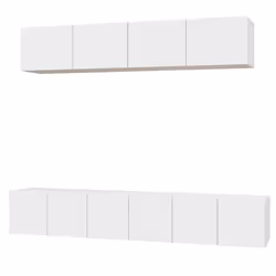 VidaXL 3114430, Blanc, Bois, Bois, 1000 mm, 1 pièce(s)