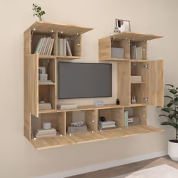 VidaXL 3114456 Support TV et centre de divertissement