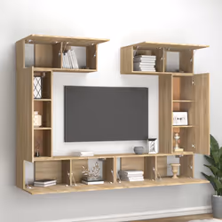 VidaXL 3114464 Support TV et centre de divertissement
