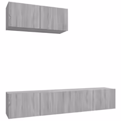VidaXL 3114476, Gris, Bois, Bois, 800 mm, 300 mm, 300 mm