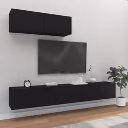 VidaXL 3114479, Noir, Bois, Bois, 1000 mm, 300 mm, 300 mm