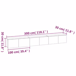 VidaXL 3114483 Support TV et centre de divertissement - Vue supplémentaire 7