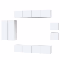 VidaXL 3114486, Blanc, Bois, Bois, 900 mm, 1 pièce(s)
