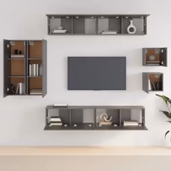 VidaXL 3114487 Support TV et centre de divertissement