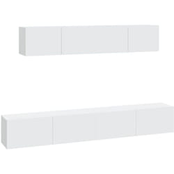 Vidaxl - Ensemble de meubles tv 4 pcs Blanc Bois d'ingénierie
