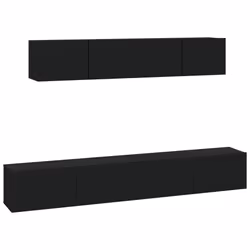 VidaXL 3114527, Noir, Bois, Bois, 800 mm, 300 mm, 300 mm