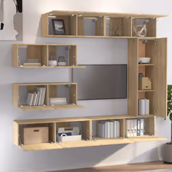 VidaXL 3114560 Support TV et centre de divertissement