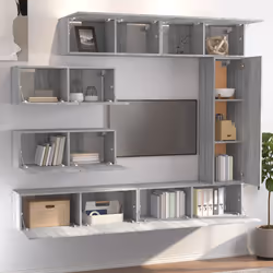 VidaXL 3114564 Support TV et centre de divertissement