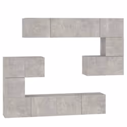 VidaXL 3114585, Gris, Bois, Bois, 800 mm, 300 mm, 300 mm