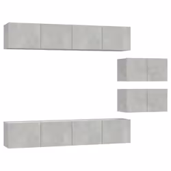 VidaXL 3114601, Gris, Bois, Bois, 800 mm, 300 mm, 300 mm