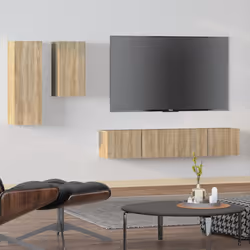 VidaXL 3114624 Support TV et centre de divertissement