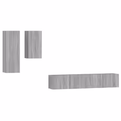 VidaXL 3114636, Gris, Bois, Bois, 1000 mm, 300 mm, 300 mm