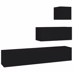 VidaXL 3114647, Noir, Bois, Bois, 800 mm, 1 pièce(s)