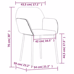 VidaXL 344705 chaise restaurant - Vue supplémentaire 8