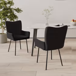 Ces chaises de salle à manger combinent simplicité et confort à un design élégant, ce qui en fait un élément accrocheur dans  ...