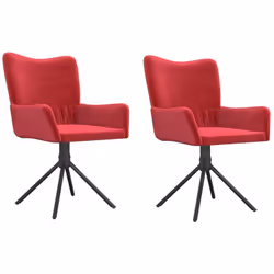 Ces chaises de salle à manger pivotantes combinent simplicité et confort à un design élégant, ce qui en fait un élément accro ...