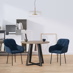 Ces chaises de salle à manger, au design simple mais élégant, sont conçues pour attirer l'attention dans votre espace de vie. ...