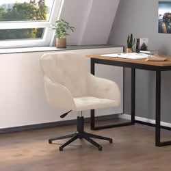Cette chaise de bureau pivotante tendance est une combinaison parfaite d'élégance et de confort. Elle est destinée à être un  ...