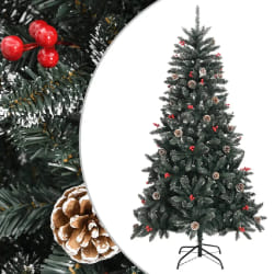 vidaXL Sapin artificiel avec support 180 cm - Vert