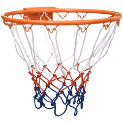 Avec ce cerceau de basketball, vous pouvez pratiquer des lancers libres et des slam dunks pour un jeu de basketball à la mais ...