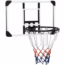Description générale Entraînez-vous à tirer des paniers ou défiez vos amis à un jeu avec ce panneau de basket-ball ! Fabriqué ...