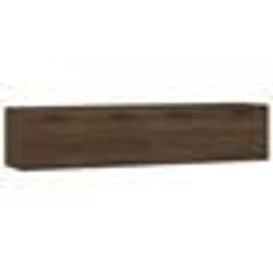vidaXL Armoires murales 2pcs Chêne brun 60x36,5x35cm Bois d'ingénierie - TU