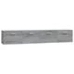 vidaXL Armoires murales 2 pcs Sonoma gris 100x36,5x35 cm