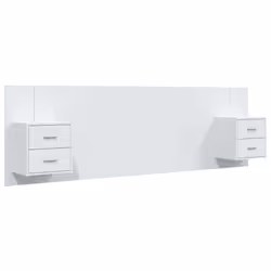 VidaXL 3115708, Blanc, Bois, 1600 mm, 80 cm, 15 mm