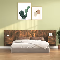 VidaXL 3115713 tête de lit et pied de lit Chêne
