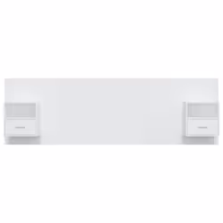 VidaXL 3115716 tête de lit et pied de lit Blanc - Vue supplémentaire 4