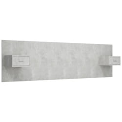 VidaXL 3115727 tête de lit et pied de lit Gris