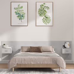 VidaXL 3115727 tête de lit et pied de lit Gris