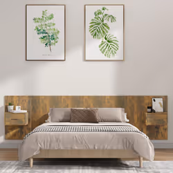 VidaXL 3115729 tête de lit et pied de lit Chêne