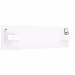 VidaXL 3115732 tête de lit et pied de lit Blanc